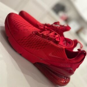 Men’s Nike Air Max 270 Triple Red Sneakers